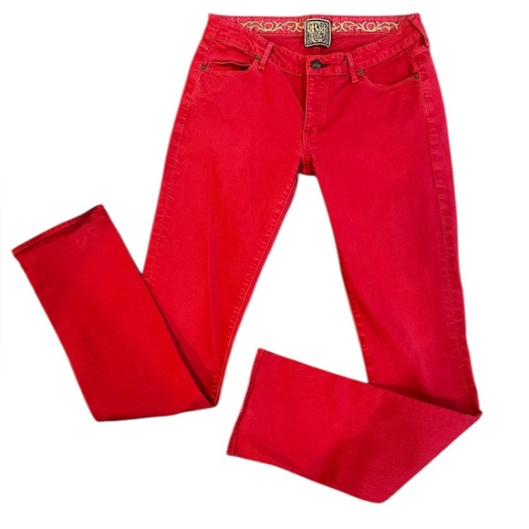 Rich & Skinny Denim - Rich & Skinny Red Skinny Jeans Women’s Size 30